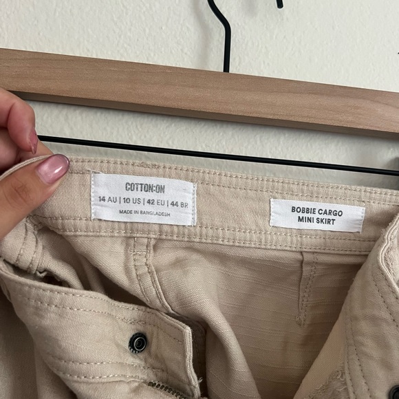 Cotton On Bobbie Cargo Mini Skirt - Picture 3 of 4